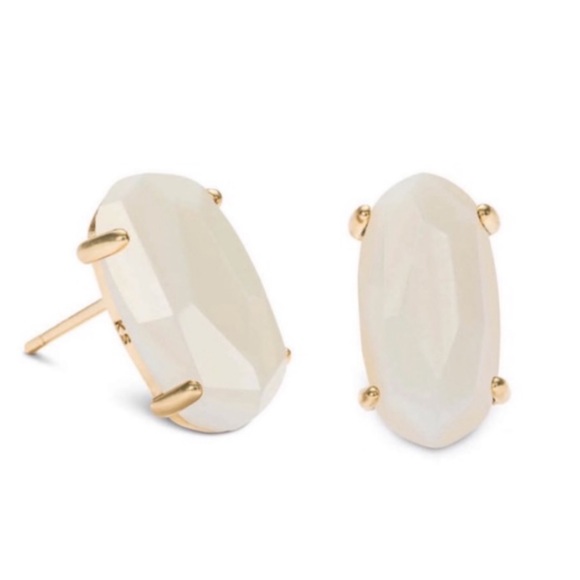 KENDRA SCOTT • White Pearl Betty Earrings